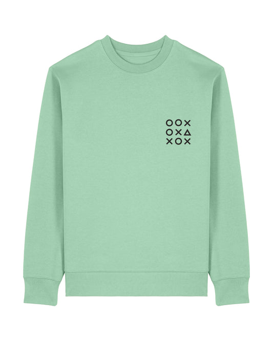 0∆X Organic Crew Neck Unisex Sweatshirt