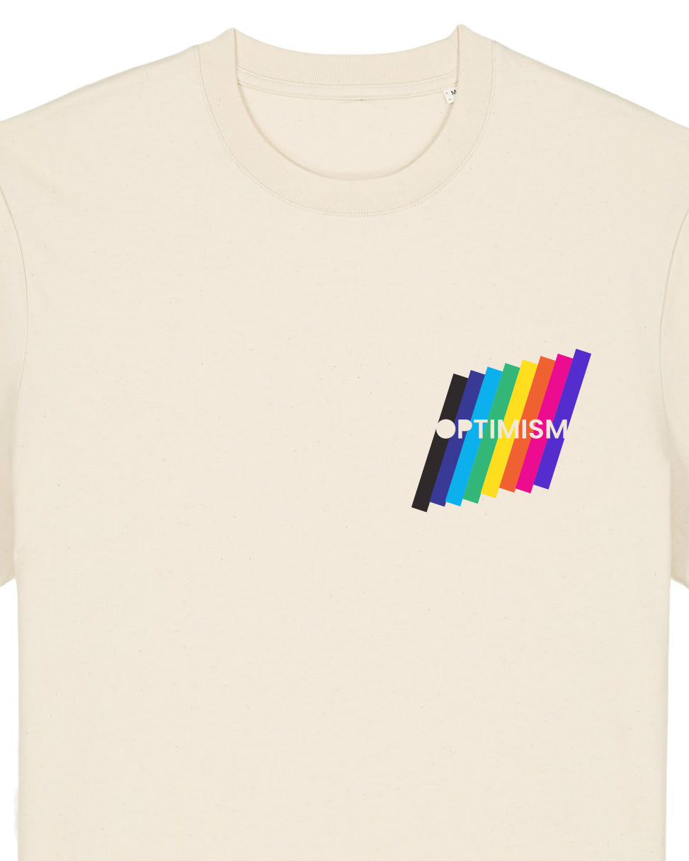 Colour Bars Natural Raw Cotton Heavyweight Unisex Tee