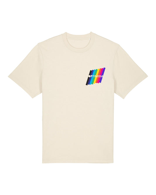 Colour Bars Natural Raw Cotton Heavyweight Unisex Tee