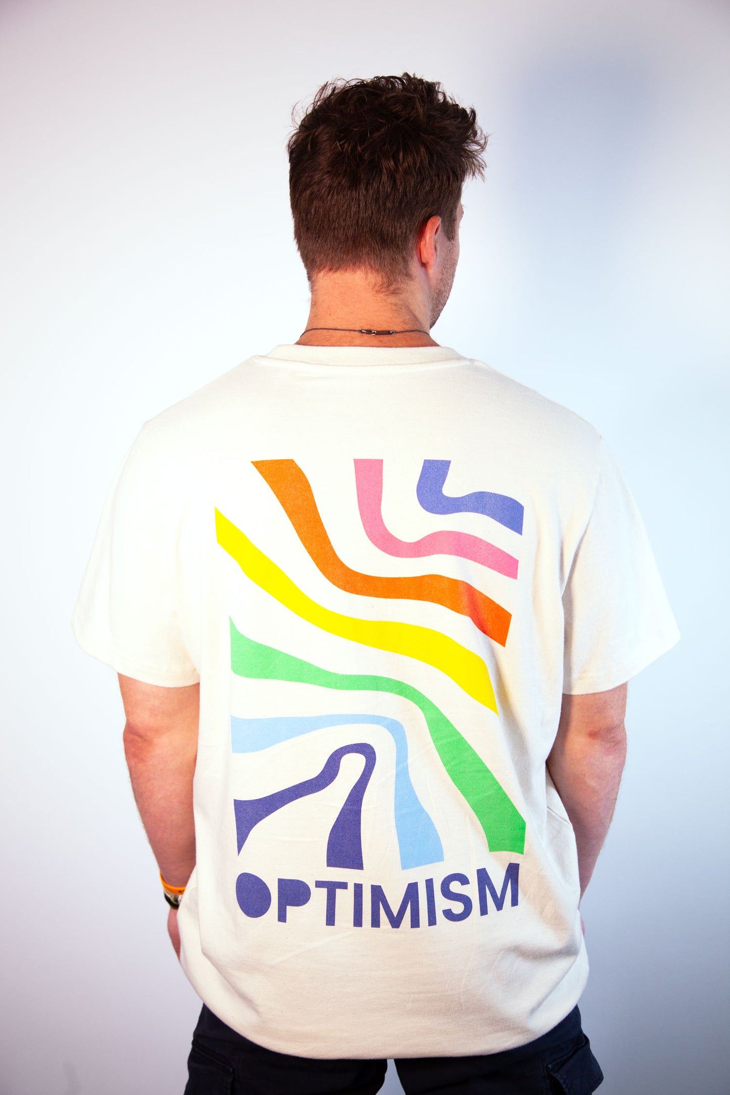 Colourful Waves Heavyweight Unisex Tee