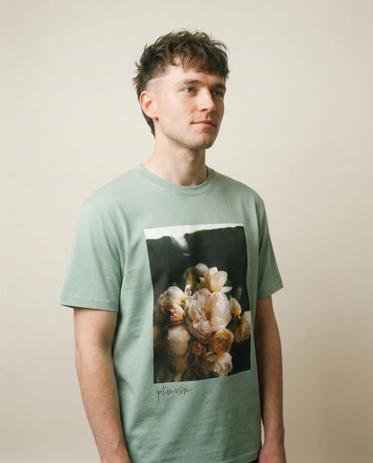 Flowers Heavyweight Unisex Tee