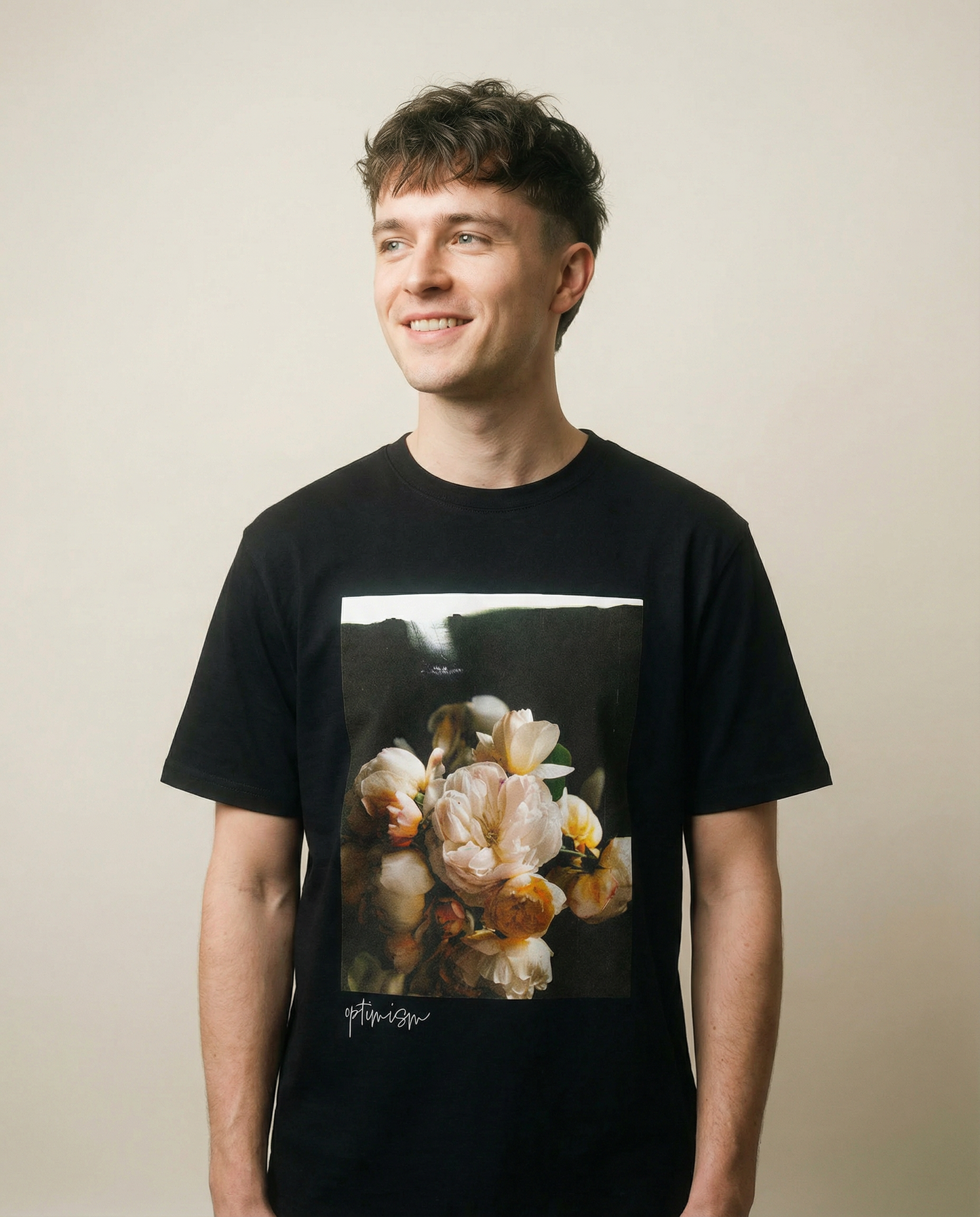Flowers Heavyweight Unisex Tee