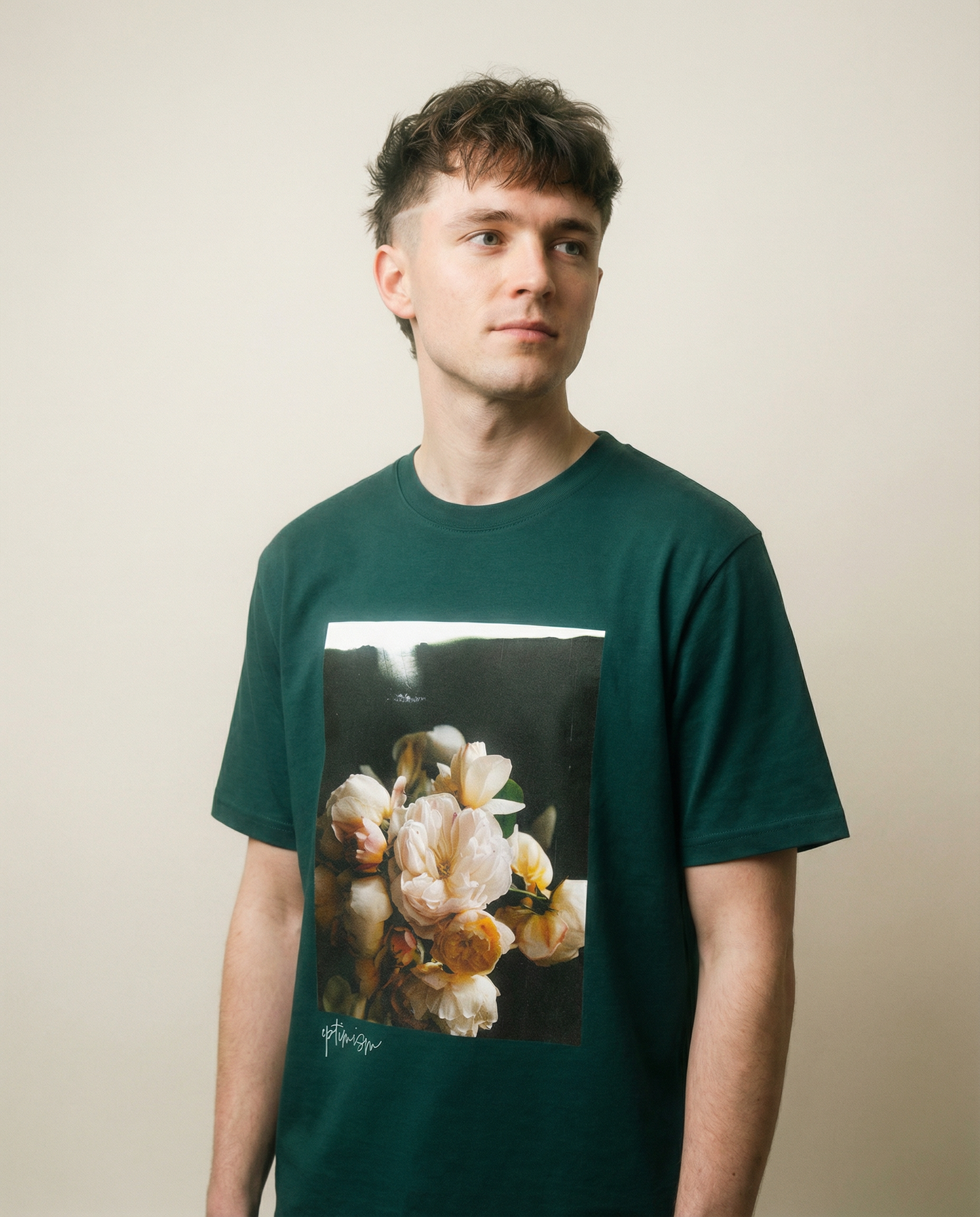Flowers Heavyweight Unisex Tee