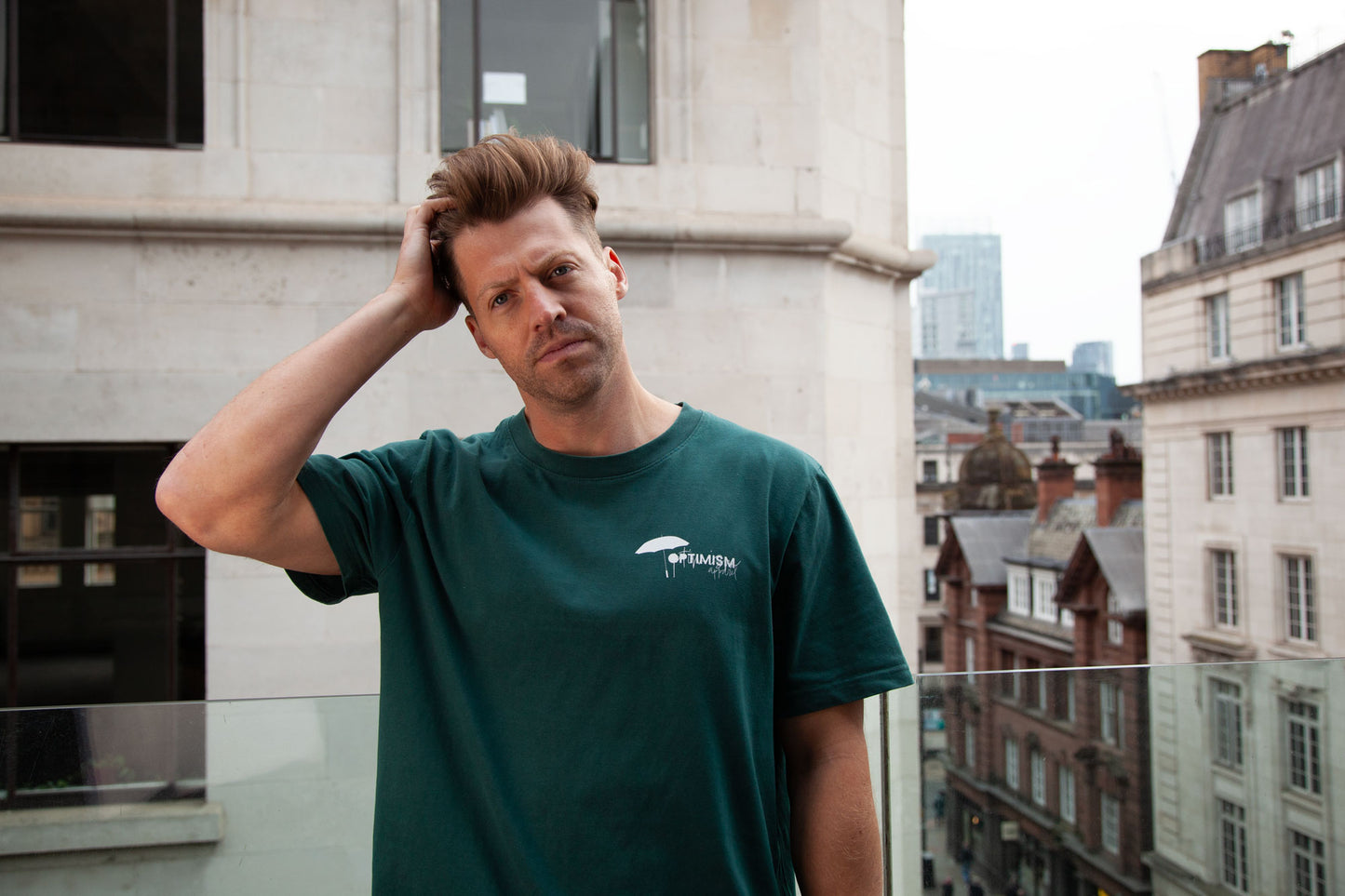 Logo Stack Heavyweight Unisex Tee