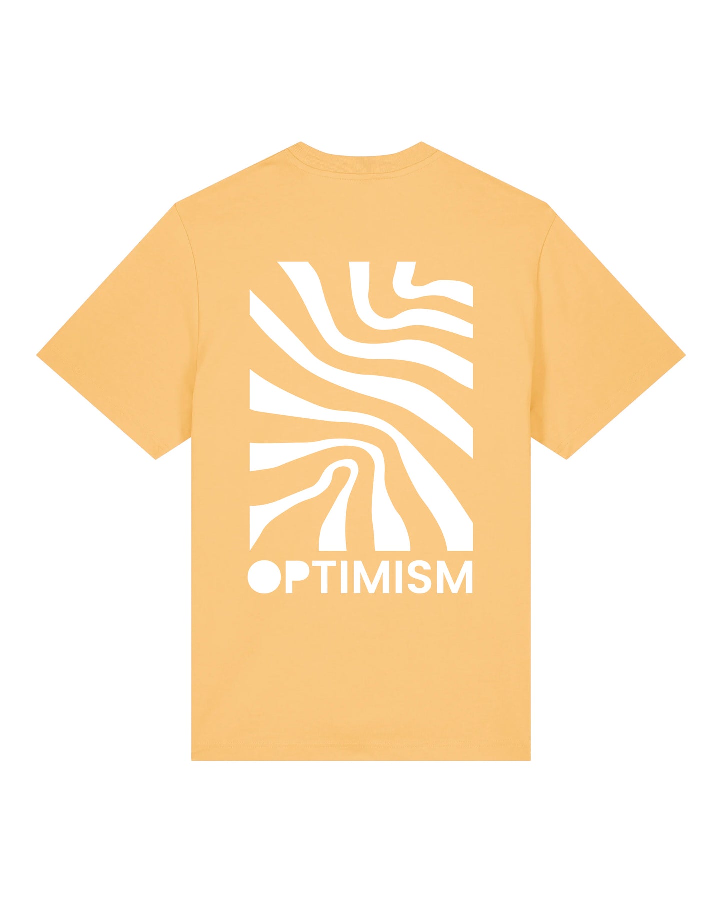 Monotone Waves Summer Yellow Heavyweight Unisex Tee