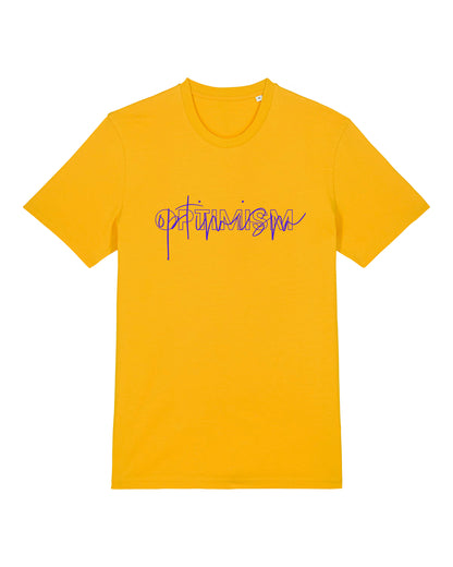 Outline Script Logo Unisex Tee