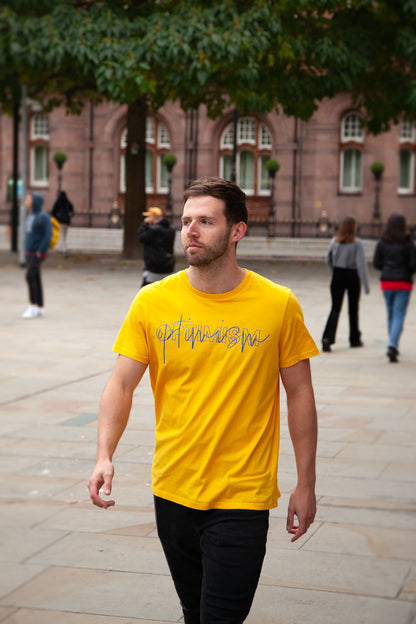 Outline Script Logo Unisex Tee