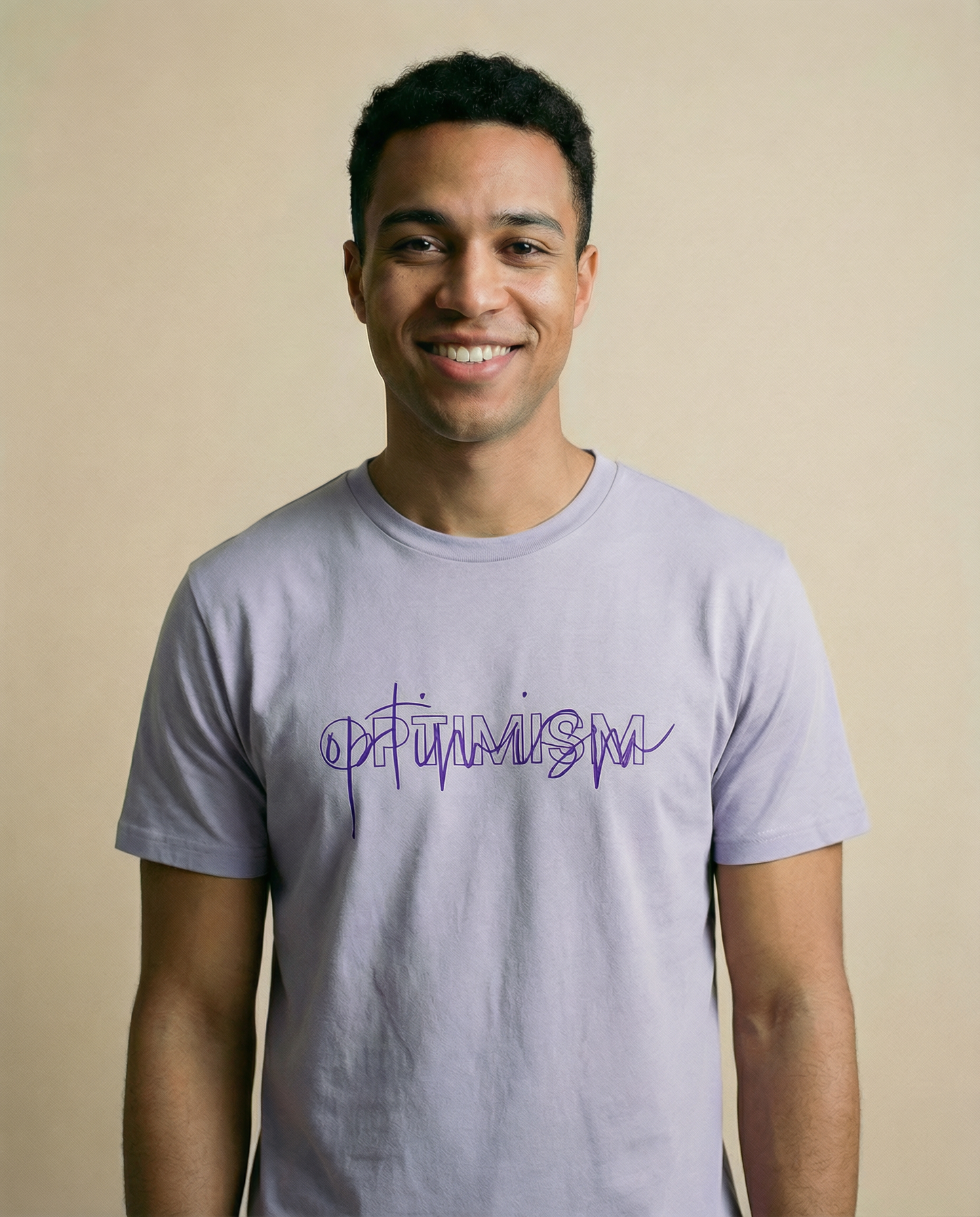 Outline Script Logo Unisex Tee