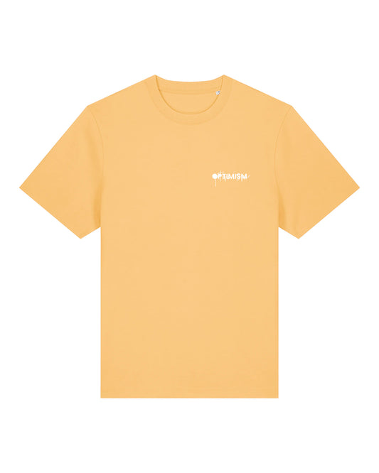 Simple Logo Summer Yellow Heavyweight Unisex Tee